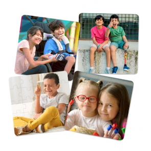 Puzzles inclusifs - Assortiment de 4