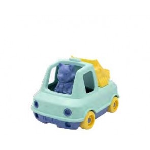 Le camion de pompiers turquoise