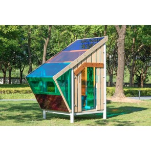 Maison de jeu multicolore