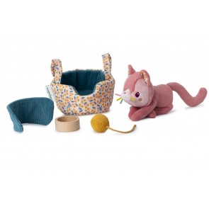 Chat et son panier