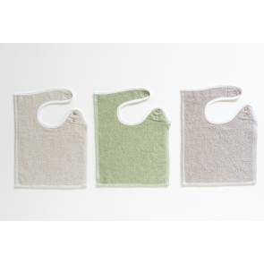 Bavoirs naissance - lot de 10