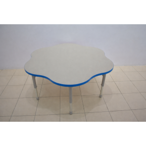 Table fleurs éco : Bleu