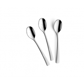 Lot de 3 cuillères bébé inox Aurora 13.5cm