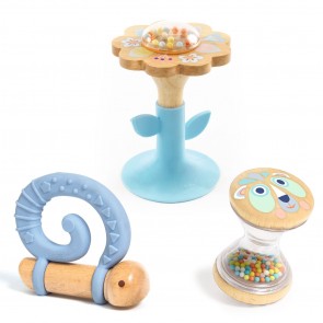 Hochets bébé - Coffret de 3