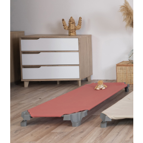Drap de dessous pour couchette en coton recyclé 55*130