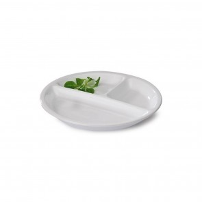 lot de 6 Assiettes à 3 compartiments OPAL verre