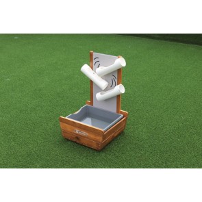 Jeu d'eau gouttière