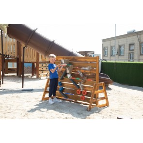 Mur de jeux de sable