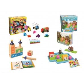 Assortiment de 3 jeux de logique