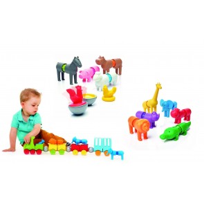 Assortiment de 3 jeux magnétiques