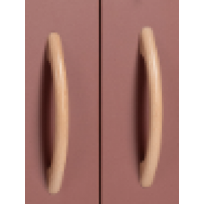 Option poignées bois pour meuble pupitre