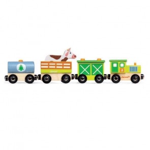 Le train de la ferme
