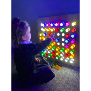Panneau sensoriel lumineux