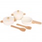 Dinette batterie de cuisine en bois