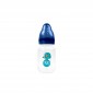 Biberon verre 110ml régul'air tétine caoutchouc