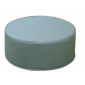 Pouf rond ht.17 cm - COLORIS à préciser