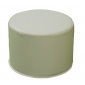 Pouf rond ht.25 cm Coloris au choix