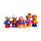 La famille- Assortiment de 5 personnages TOLO