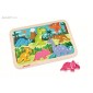 Puzzle relief DINO - 7 pièces