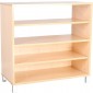 Meuble mi-ouvert sur pieds