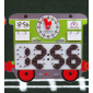 Jeu mural Wagon l'horloge