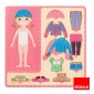 Puzzle fille s'habille