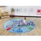Tapis la  peinture