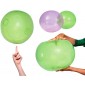 Ballon bulle (fingerlights) diam.35 cm - Lot de 2