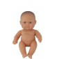 Poupon 21 cm blanc fille