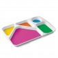 Plateau 5 compartiments 5 couleurs