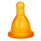 Blister 2 tétines caoutchouc NN 0-4 mois