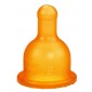 Blister 2 super tétine 2ème âge caoutchouc NN - 6M+
