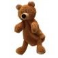 Marionnette ours brun - 28 cm