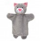 Marionnette chat gris 27 cm