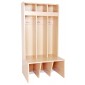 Vestiaire ouvert 3 places