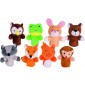 Marionnettes à doigts les animaux de la forêt
