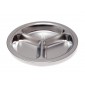 Assiette à compartiments Inox