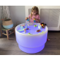 Table découvertes sensorielles lumineuse
