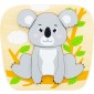Puzzle relief animaux : koala