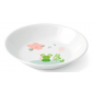 Assiette à bouillie souris verte