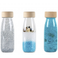 Bouteilles sensorielles Argent, Arctique, bleu