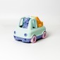 Le camion de pompiers turquoise