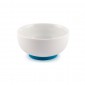Bol porcelaine 20 cl base antidérapante bleu ou orange