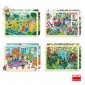 Set 4 puzzles respect et harmonie