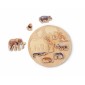 Puzzle les animaux sauvages