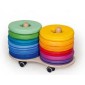 Chariot de rangement + 12 coussins