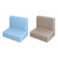 Assise simple à dossier Tapipouf
