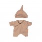 Ensemble vêtements poupon pyjama 21 cm