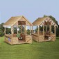 Duo de maisonnettes ouvertes