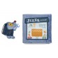 Livre tissu le garage de Jules